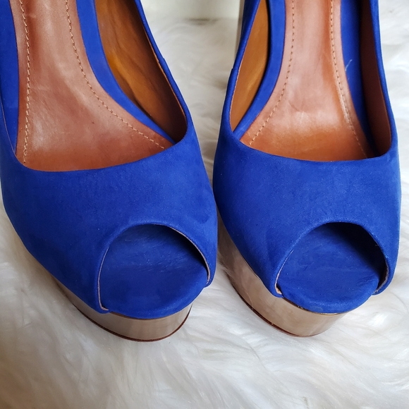 🔥 NIB SCHUTZ Peep-toe Platform Pumps/ Heels, 7.5 - Picture 16 of 16